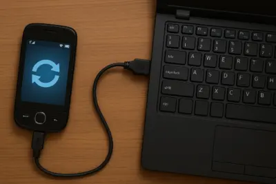 Cep telefonuyla bilgisayarı senkronize etme