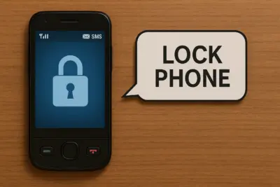 SMS ile telefon kilitleme