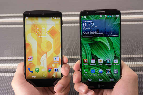 Nexus 5 mi, LG G2 mi?