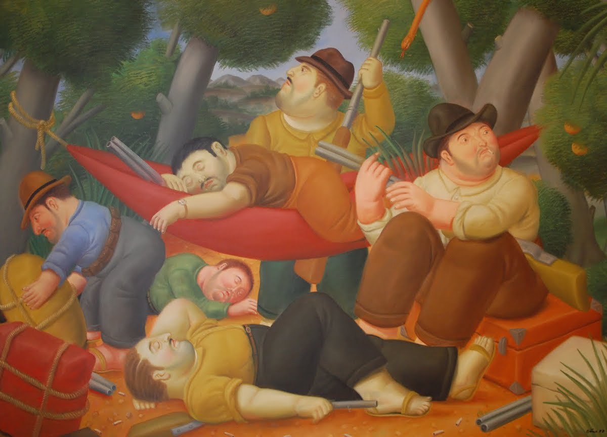 Şişmanlığın mutlulukla bezeli güzelliğini Botero'dan gayrı gören yok mu sahi?