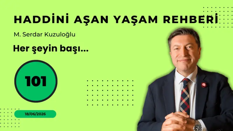 Her şeyin başı…